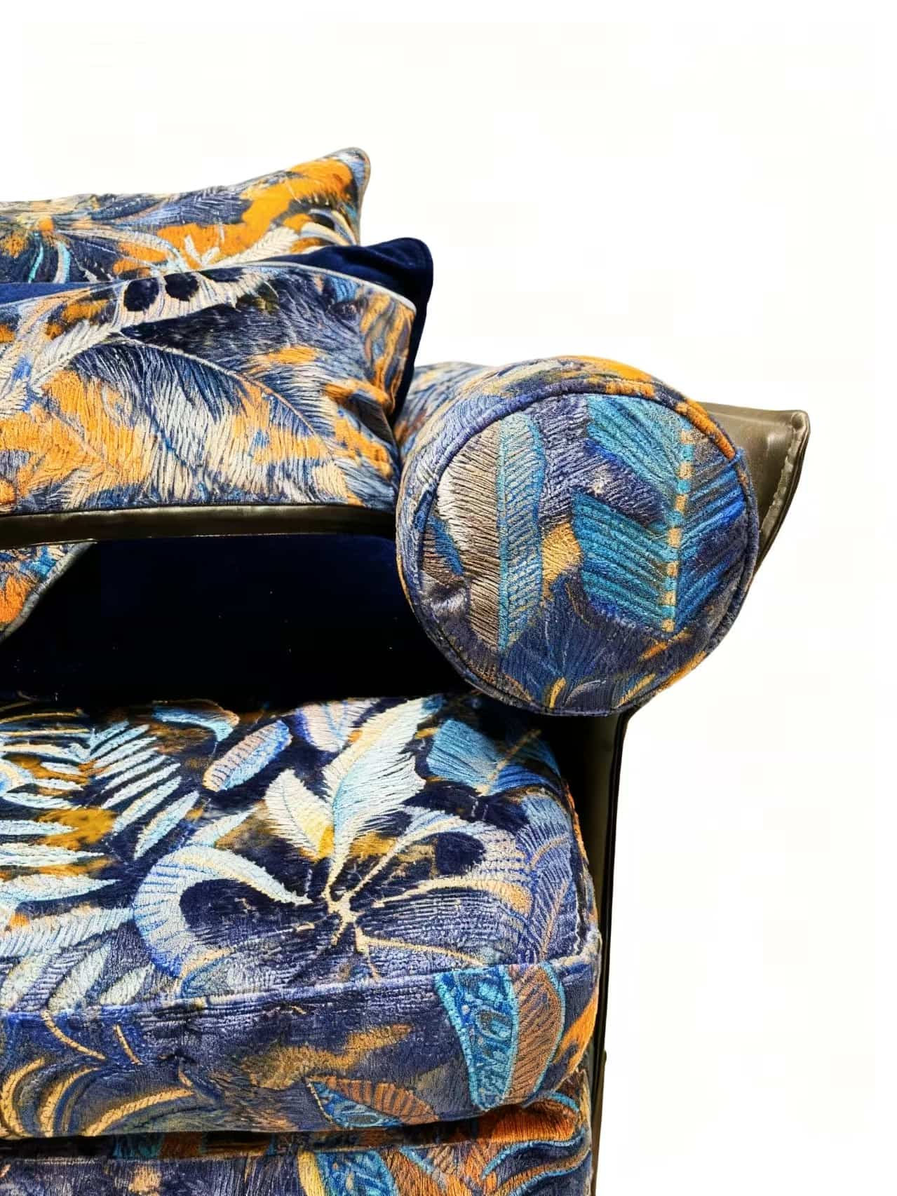 JBL High Quality Jacqurard Velvet Fabric Fashion New Collection Rainforest Pattern Morden Style Jacquard Velvet za kavč
