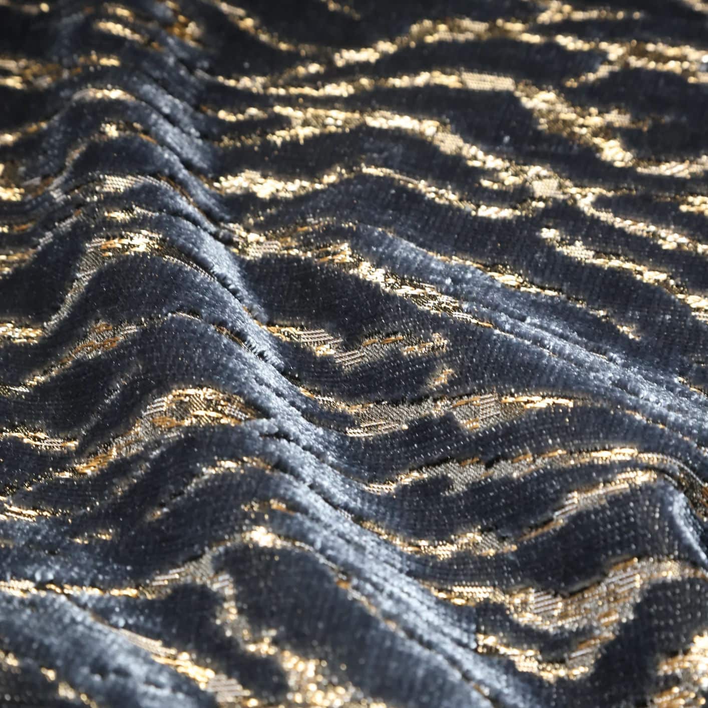 JBL Jacquard Velvet Customization Tiger Pattern Cut-Pile Fabric Luksuzni domači tekstil za kavč